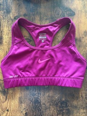 Nike Pro Pink Print Racerback Sports Bra XS